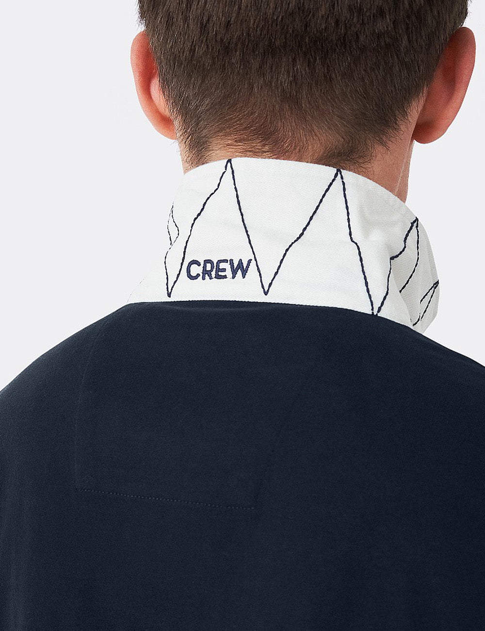 Crew Clothing Rugby Shirt - Navy