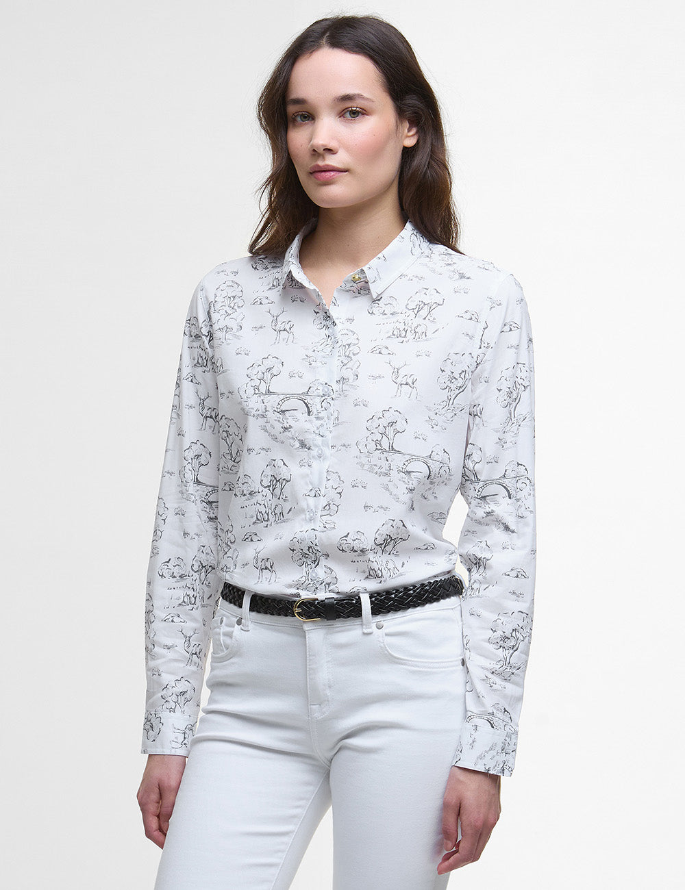 Barbour Safari Shirt - Woodland Print