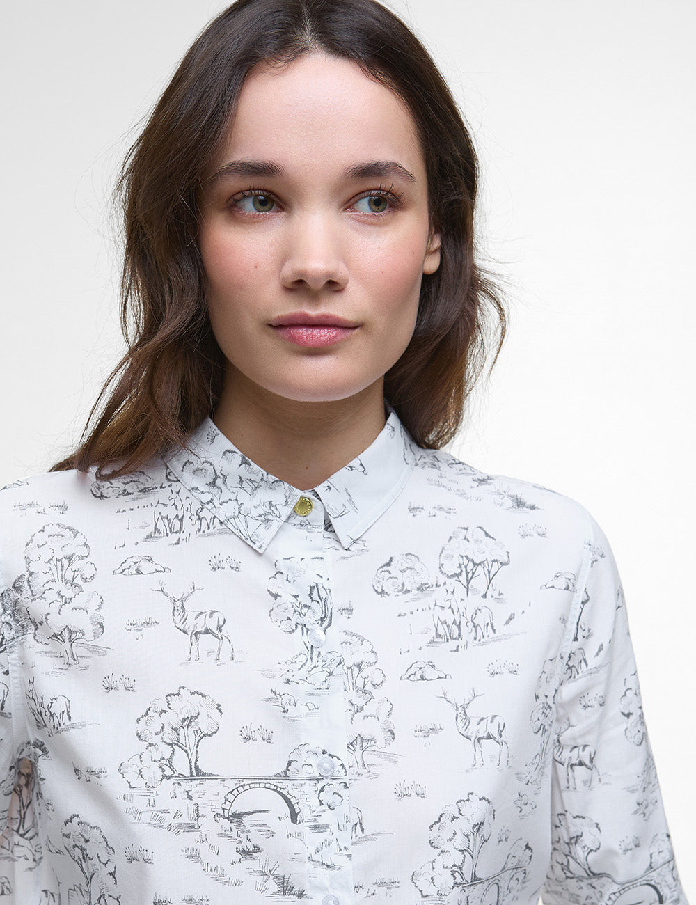 Barbour Safari Shirt - Woodland Print