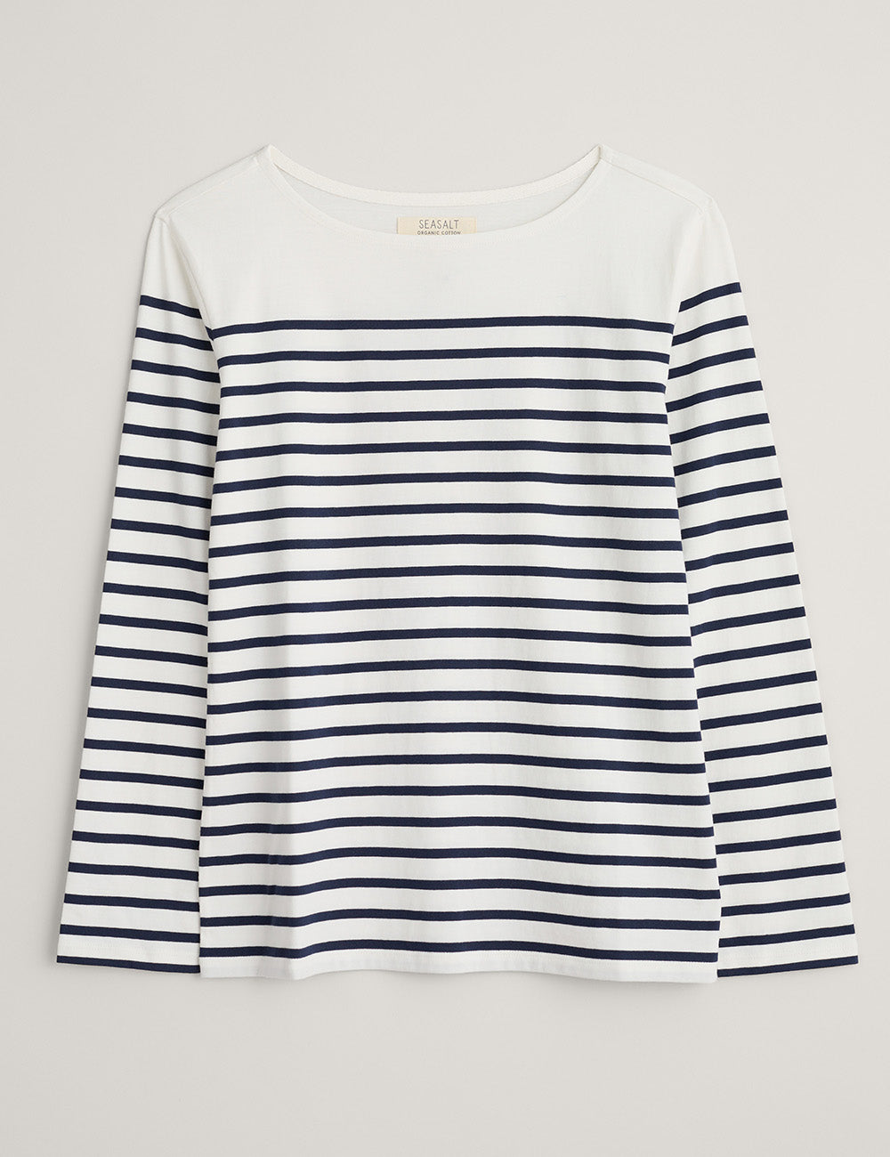 Seasalt Sailor Shirt - Falmouth Breton Chalk Maritime