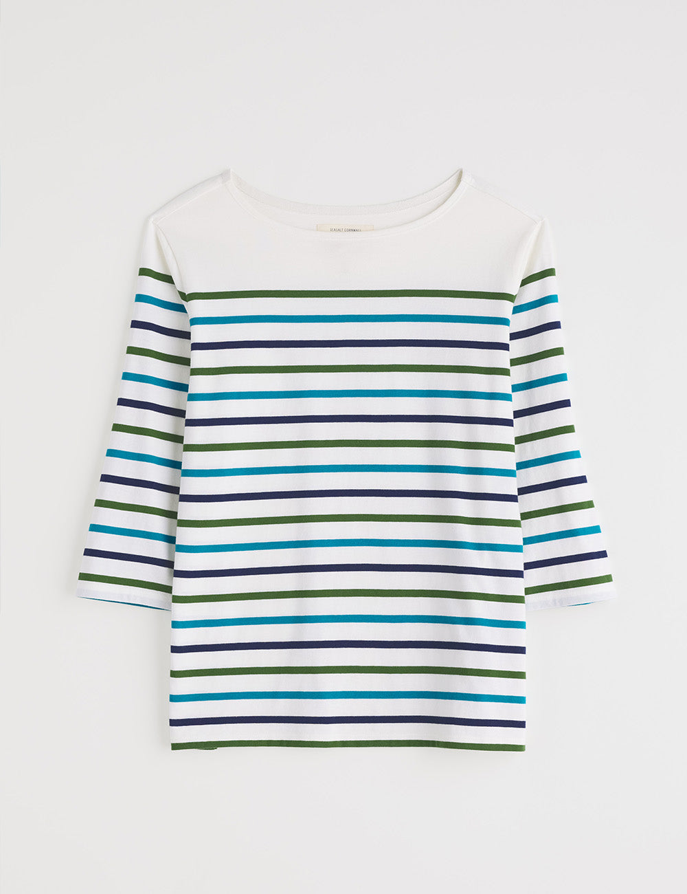 Seasalt Sailor Top - Falmouth Tri Breton Chalk Maritime