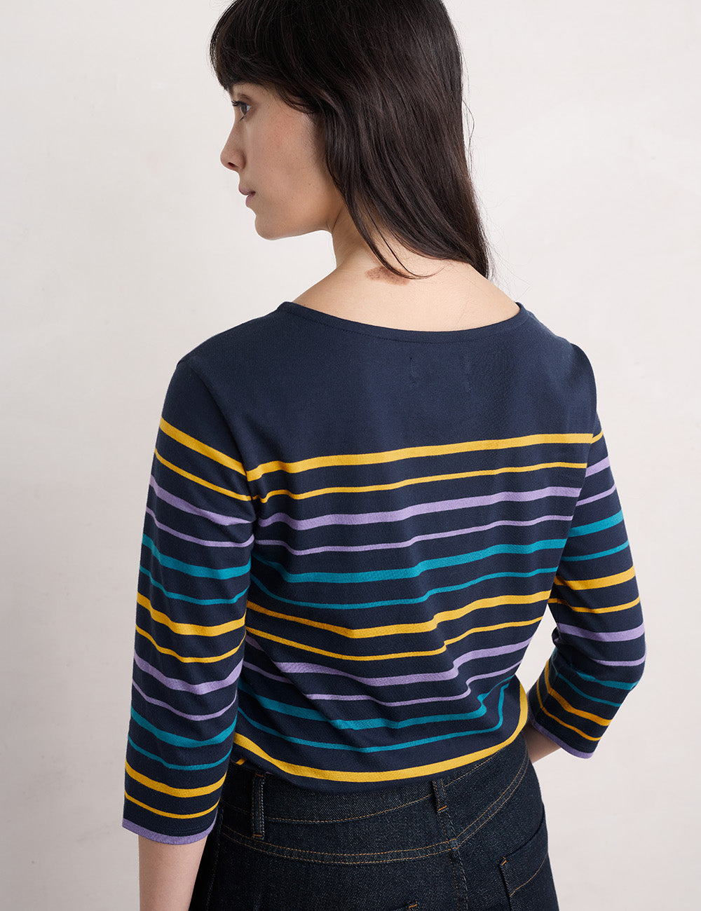 Seasalt Sailor Top - Falmouth Tri Shore Maritime Gorse