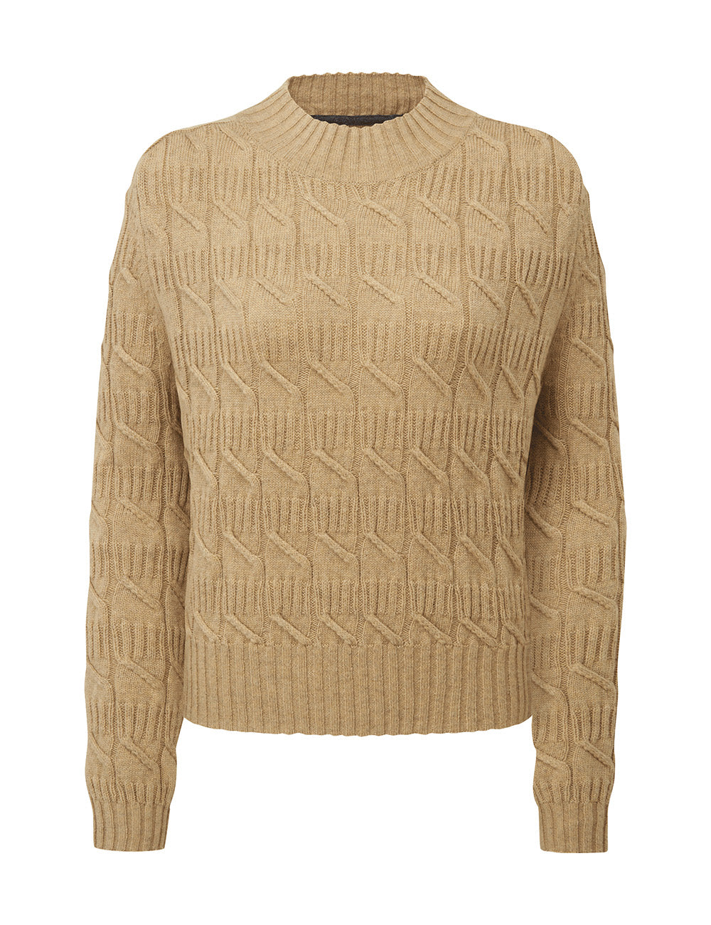 Schoffel Sandsend Cable Jumper - Warm Sand