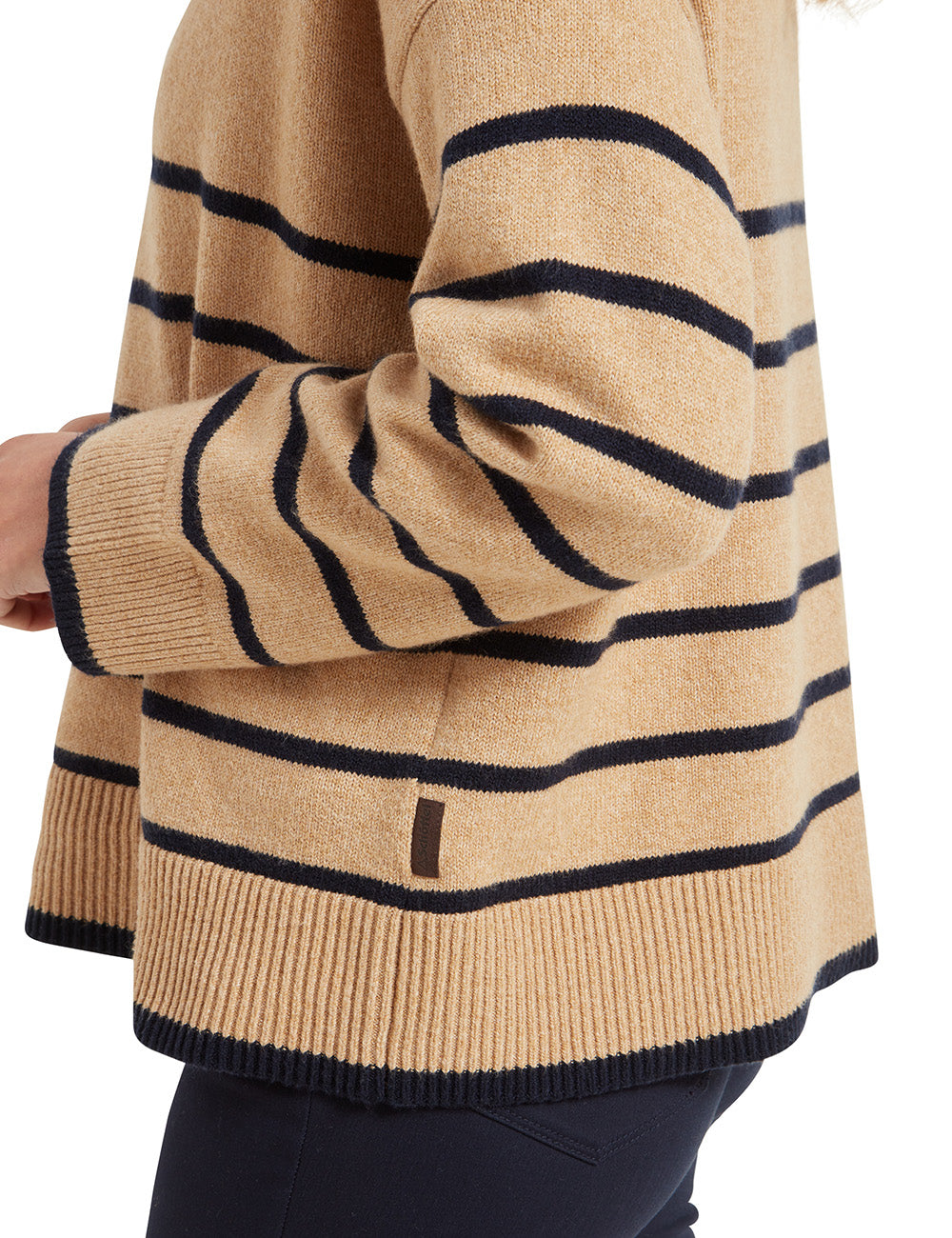 Schoffel Sandsend 1/4 Jumper - Warm Sand