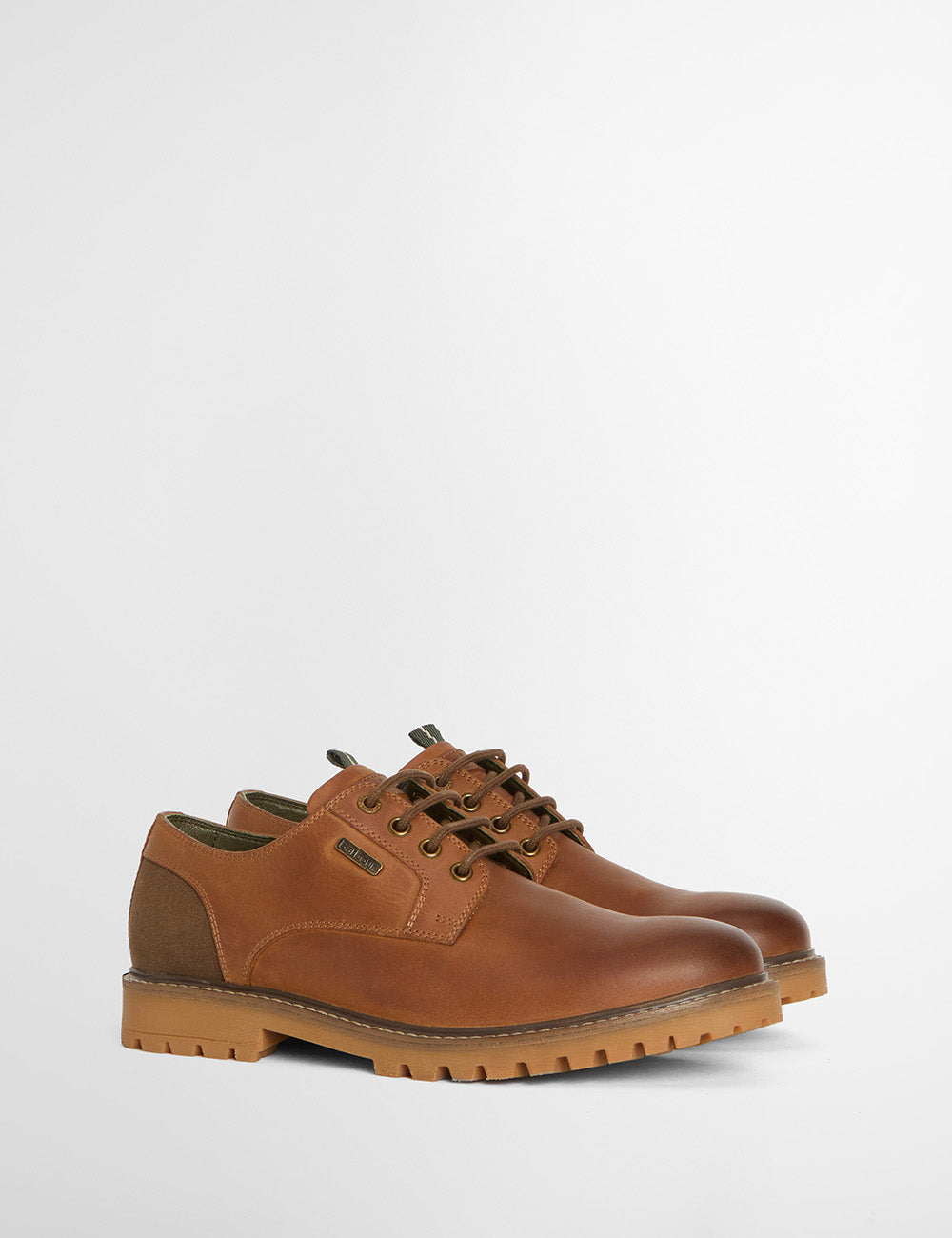 Barbour Sandstone Derby Shoe - Cognac