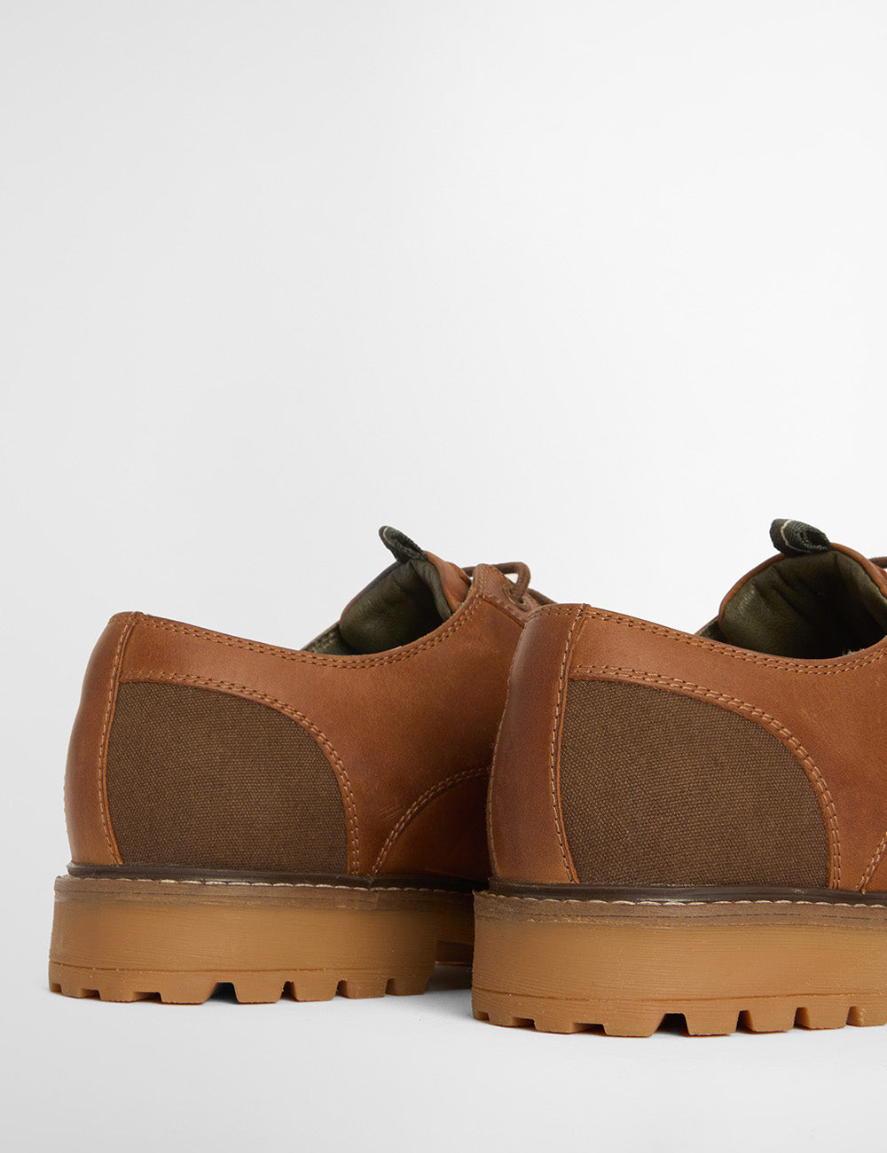 Barbour Sandstone Derby Shoe - Cognac