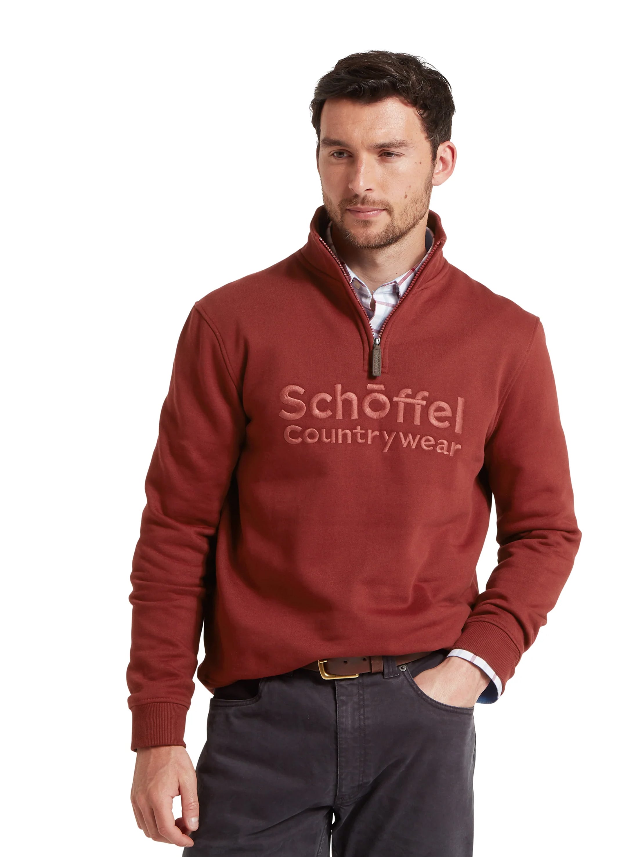 Schoffel Bude Sweatshirt Redwood