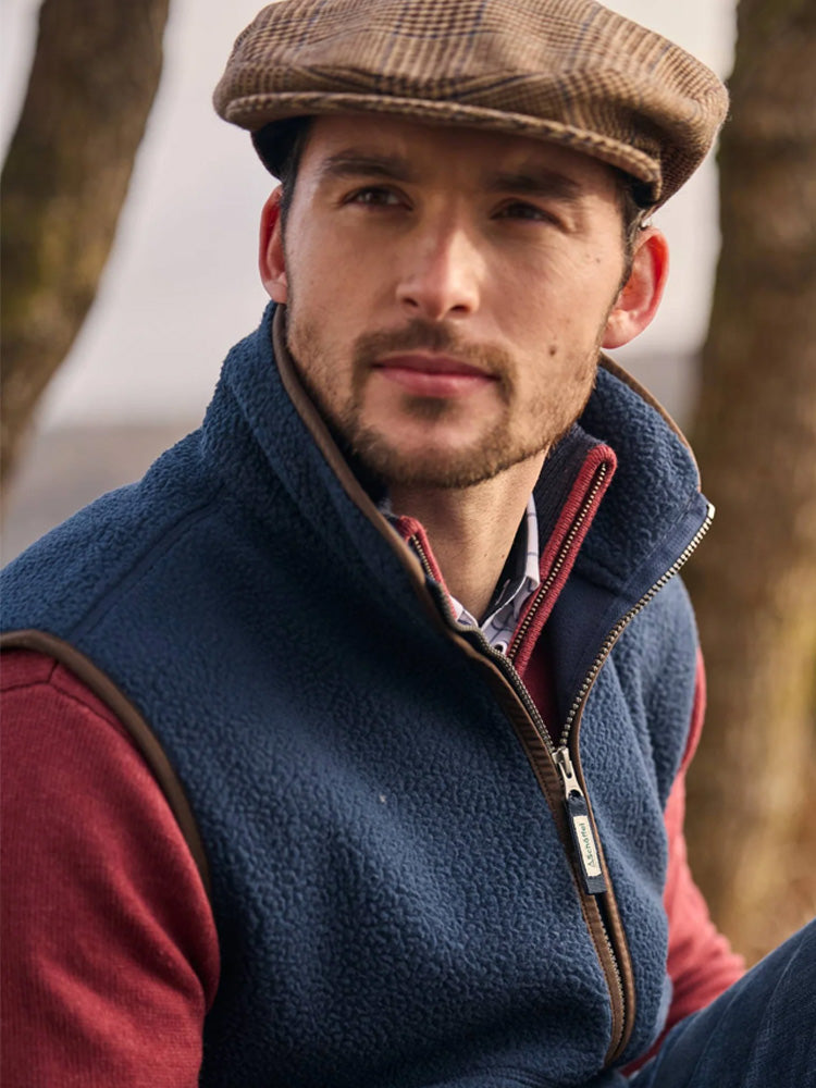Schoffel Countryman Tweed Cap Hawick Tweed