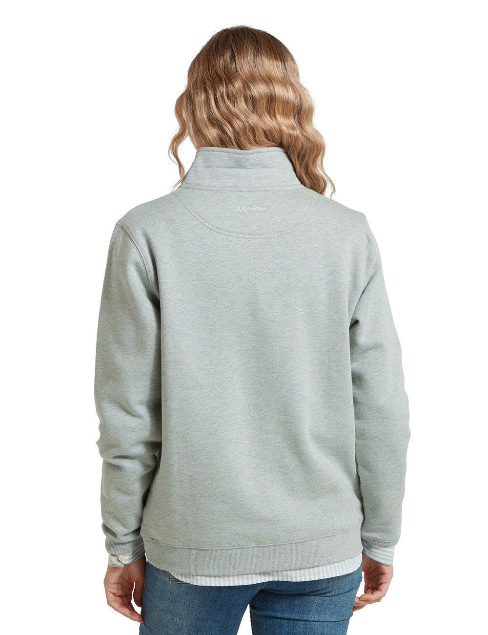 Schoffel Sennen Cove Sweatshirt - Aqua Grey