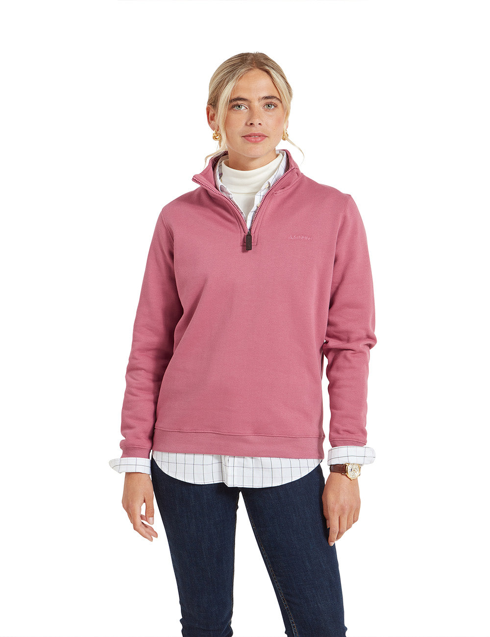 Schoffel Sennen Cove Sweatshirt - Dark French Rose