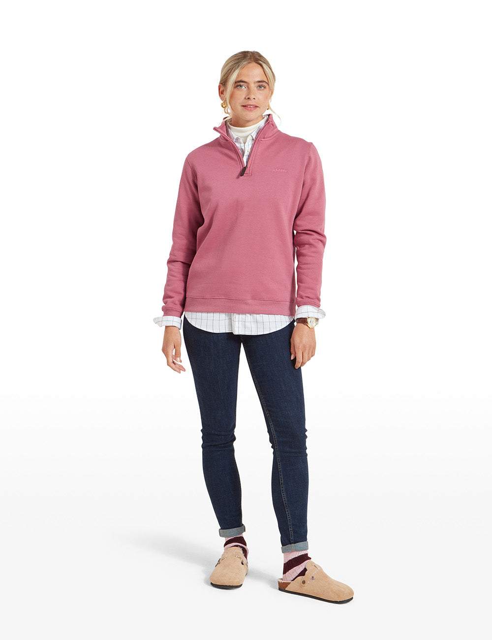 Schoffel Sennen Cove Sweatshirt - Dark French Rose