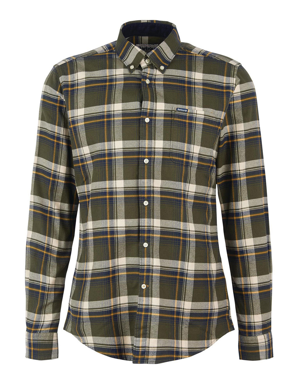 Barbour Shieldton Tailored Shirt - Olive