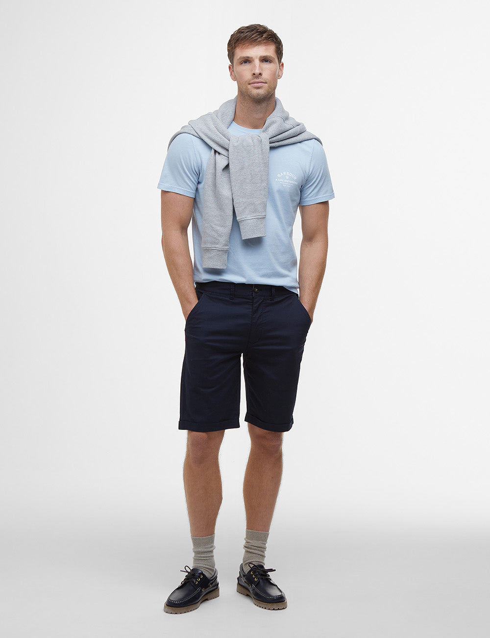 Barbour Smart Chino Short - Navy