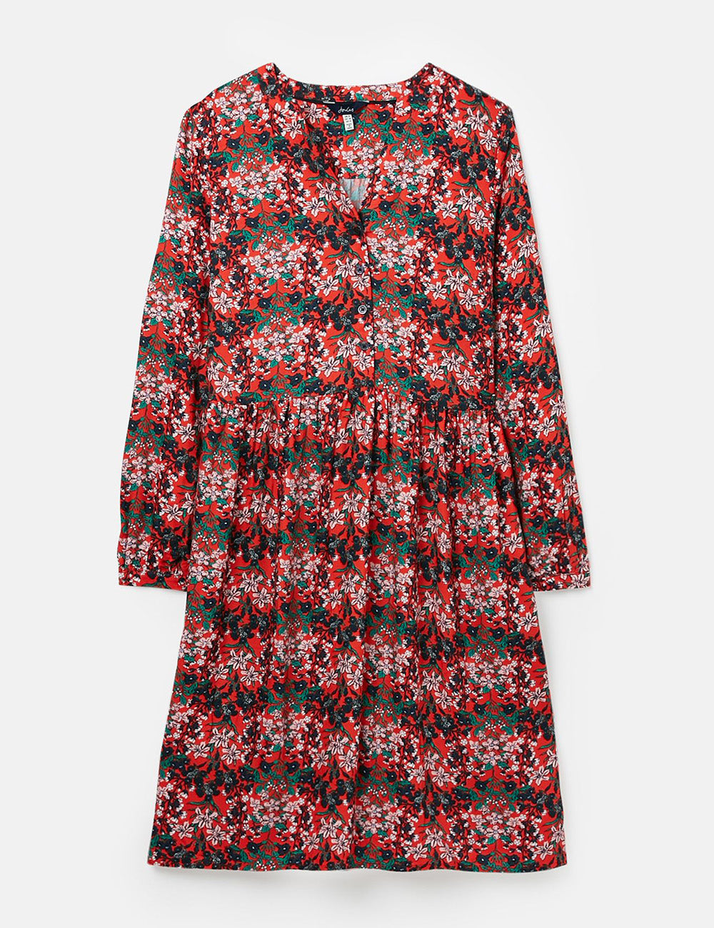 Joules Sophia Dress - Red Floral