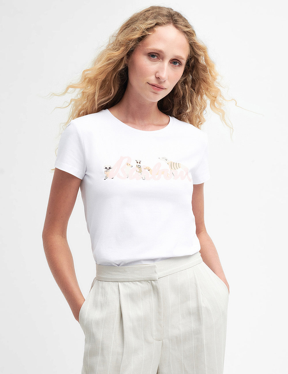 Barbour Southport T-Shirt - White