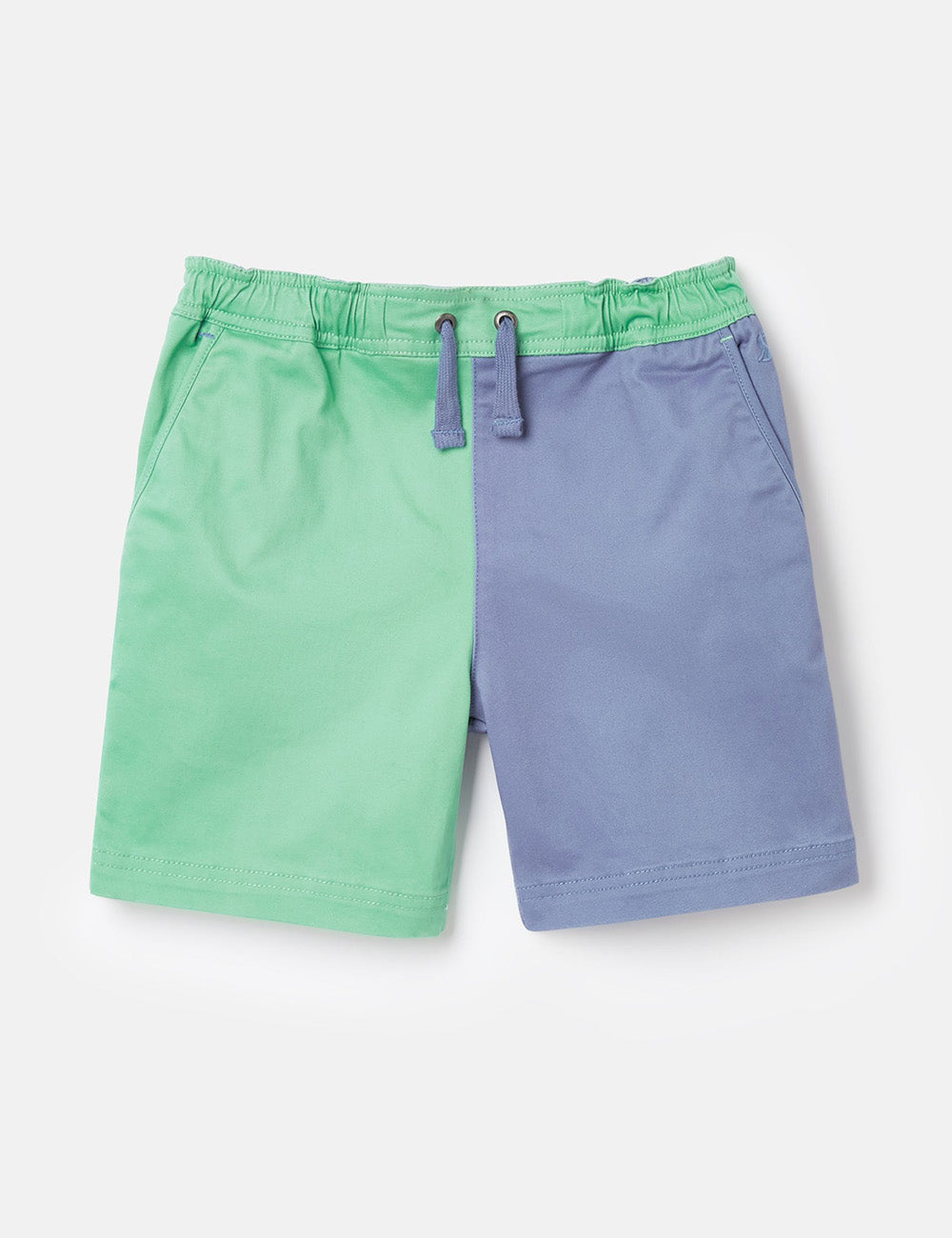 Joules Spencer Chino Short - Blue/Green Hotchpotch