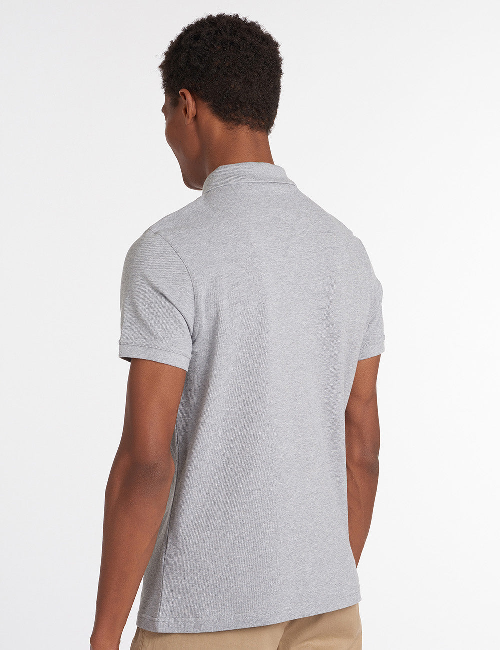 Barbour Sports Polo Shirt - Grey Marl