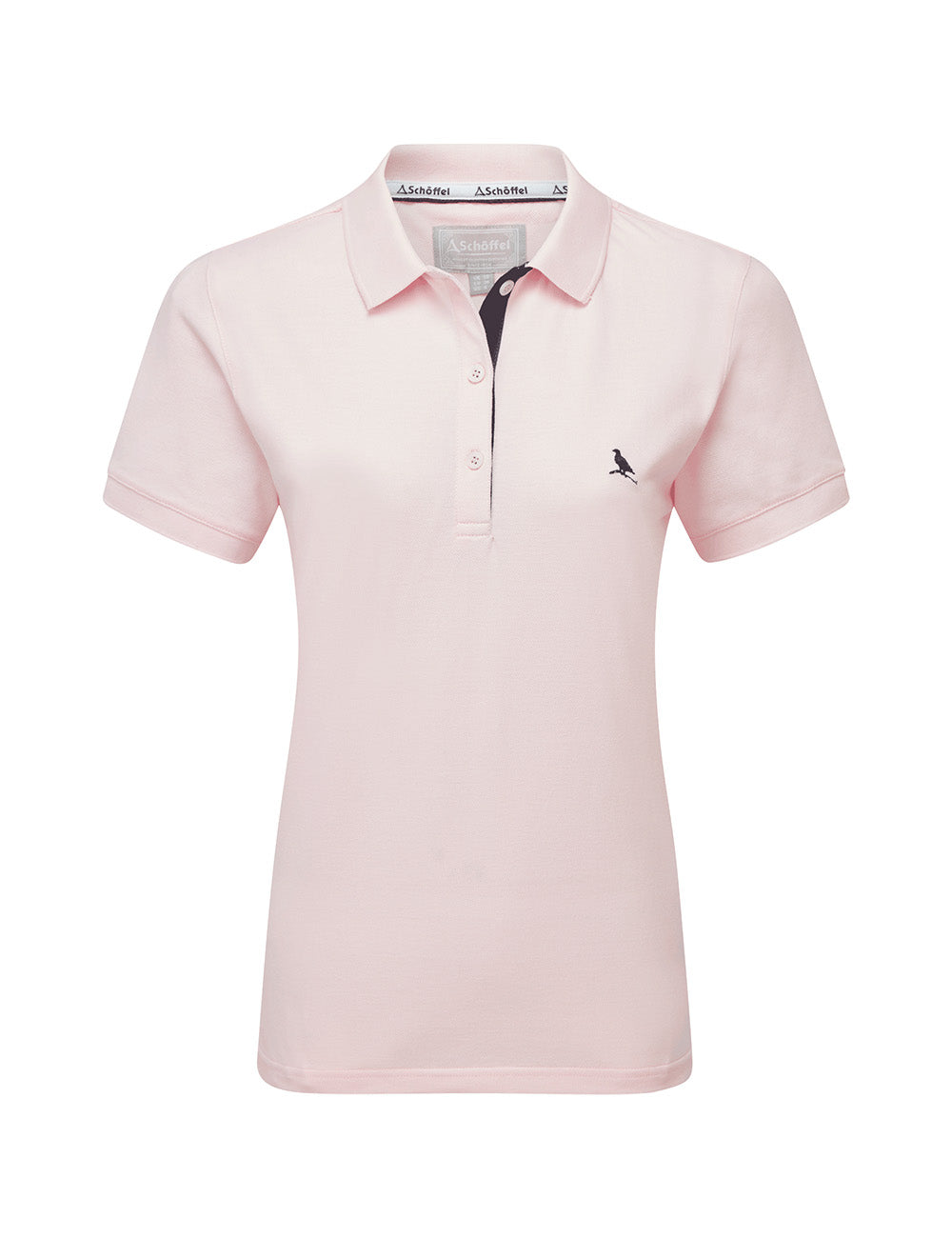 Schoffel St. Ives Polo Shirt - Pale Pink