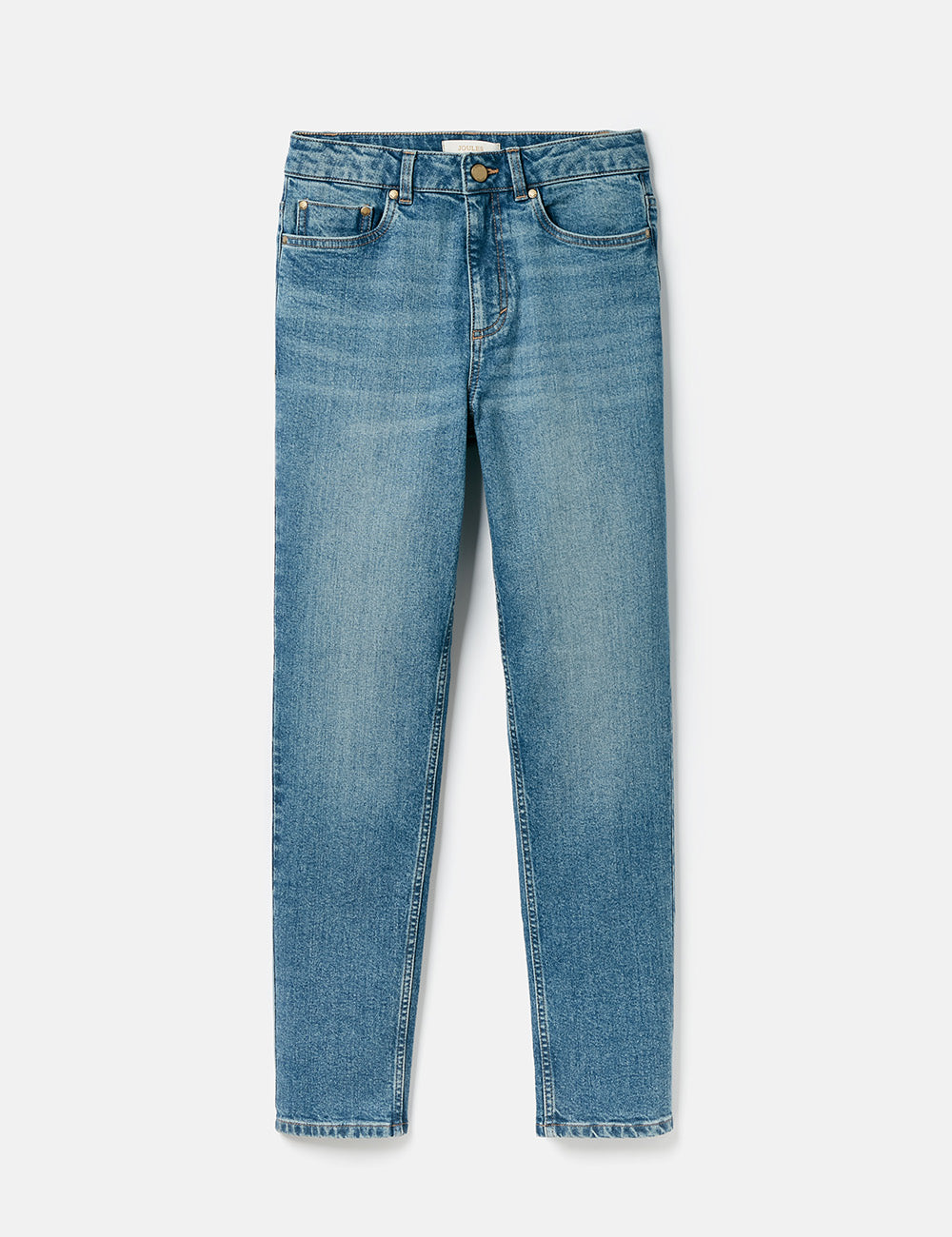 Joules Slim Straight Jean - Mid Wash