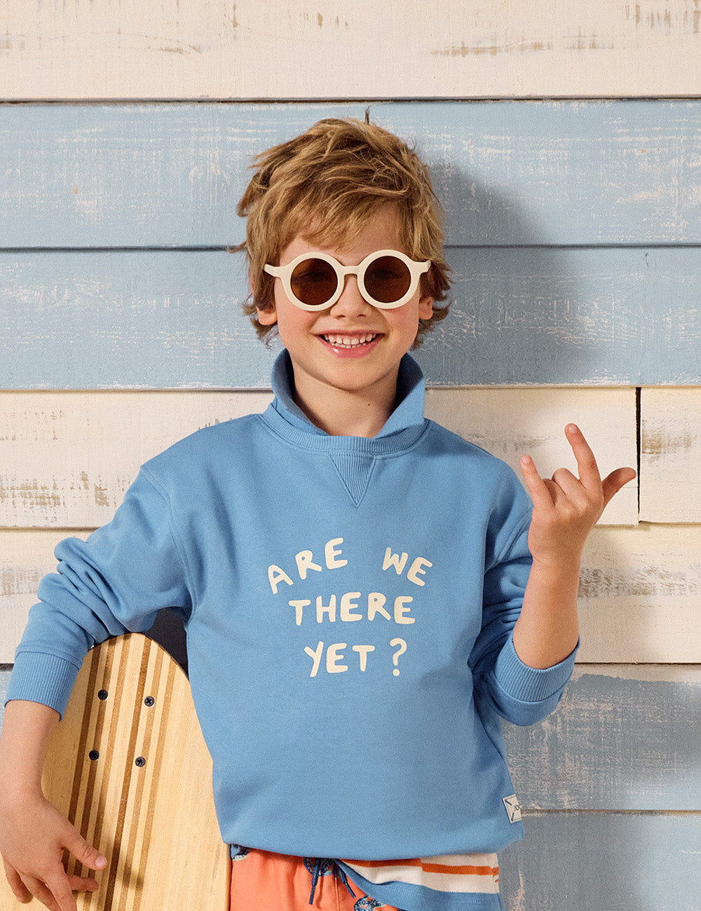 Joules Sundaze Sweatshirt - Blue