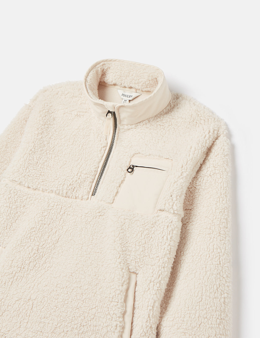 Joules Tilly 1/2 Zip Fleece - Cream