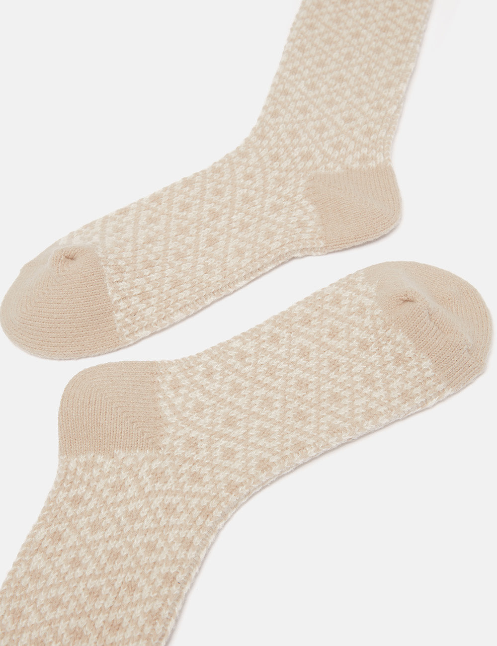 Joules Toasty Socks - Oat Geo