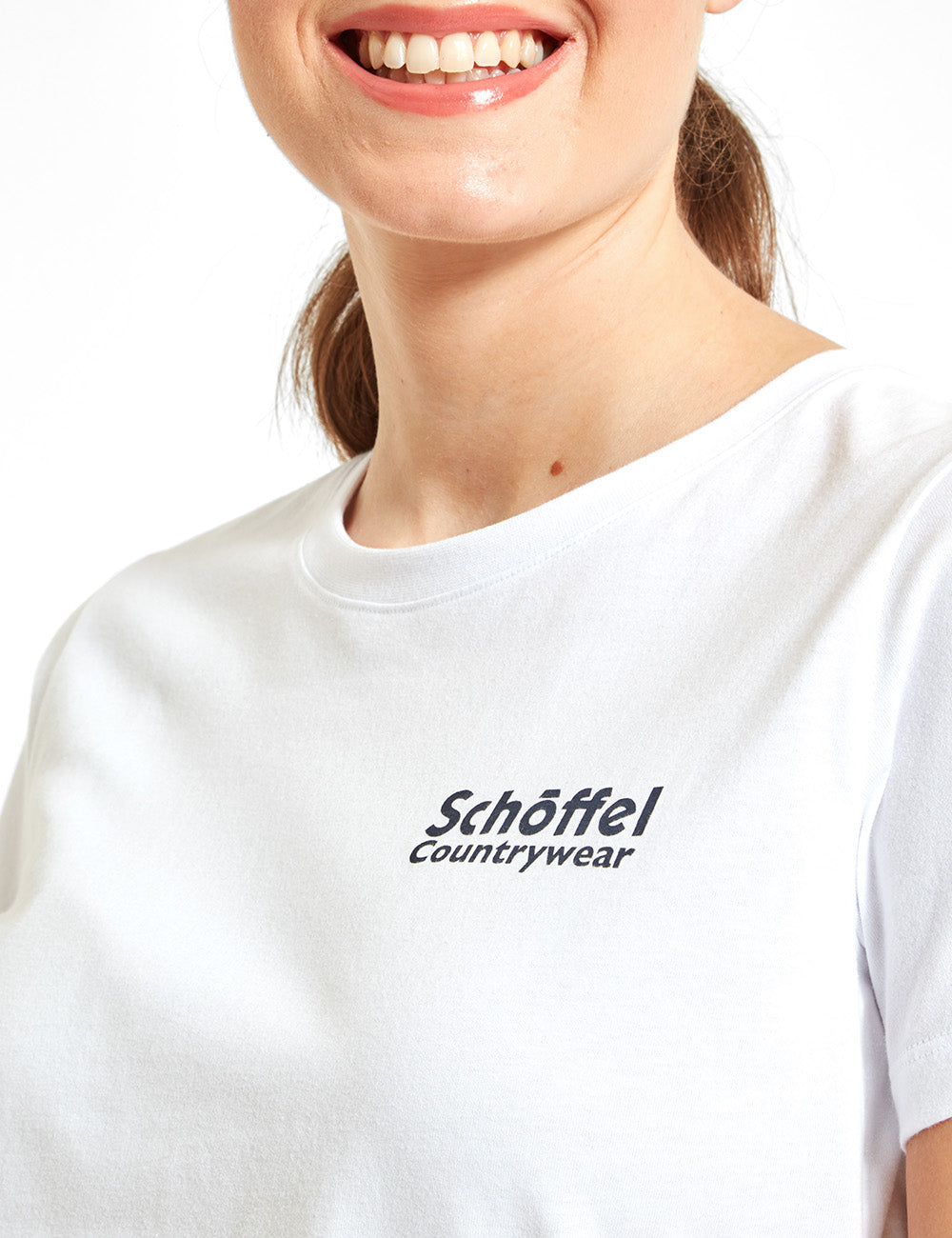 Schoffel Torre T-Shirt - White/Navy