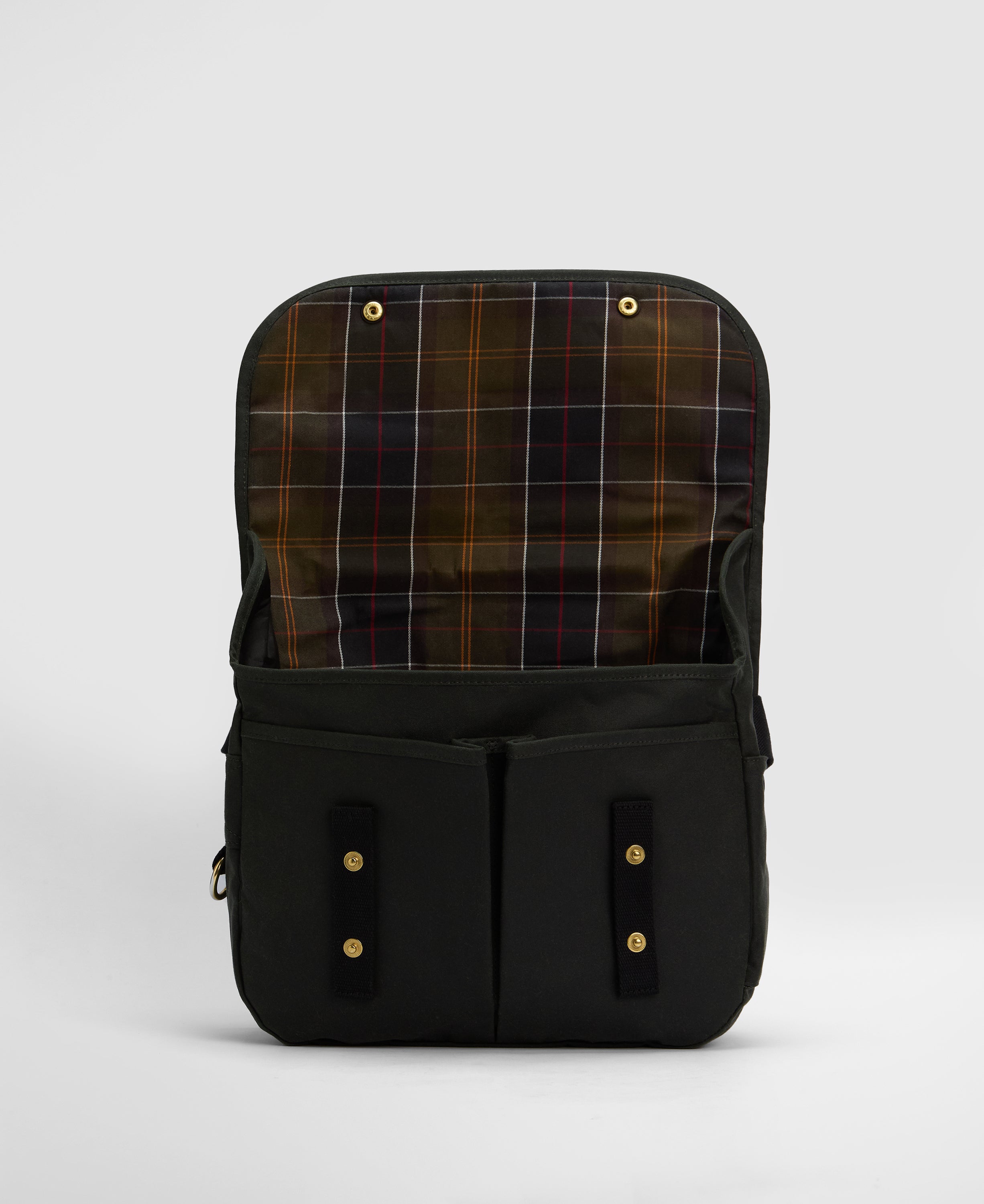 Barbour Field Wax Riever Crossbody Bag Sage