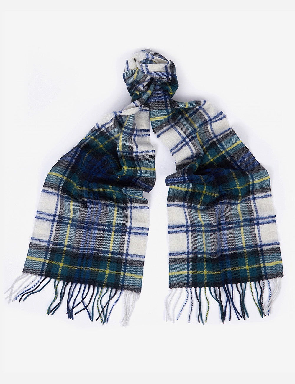 Barbour New Check Tartan Scarf - Dress Gordon