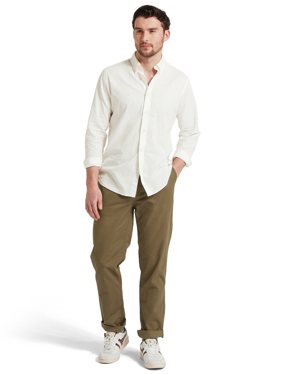 Schoffel Walsingham Linen Shirt - White