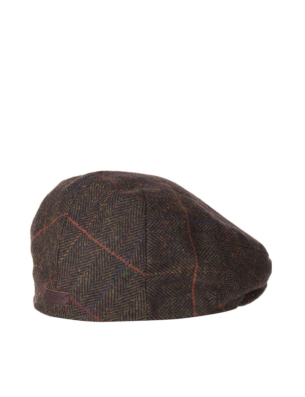 Barbour Wilkin Flat Cap - Olive Herringbone