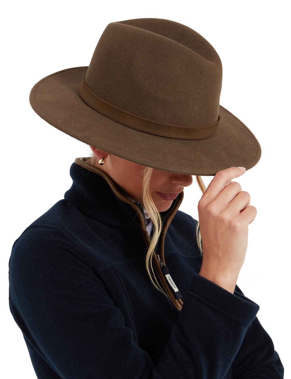 Schoffel Willow Fedora - Chocolate