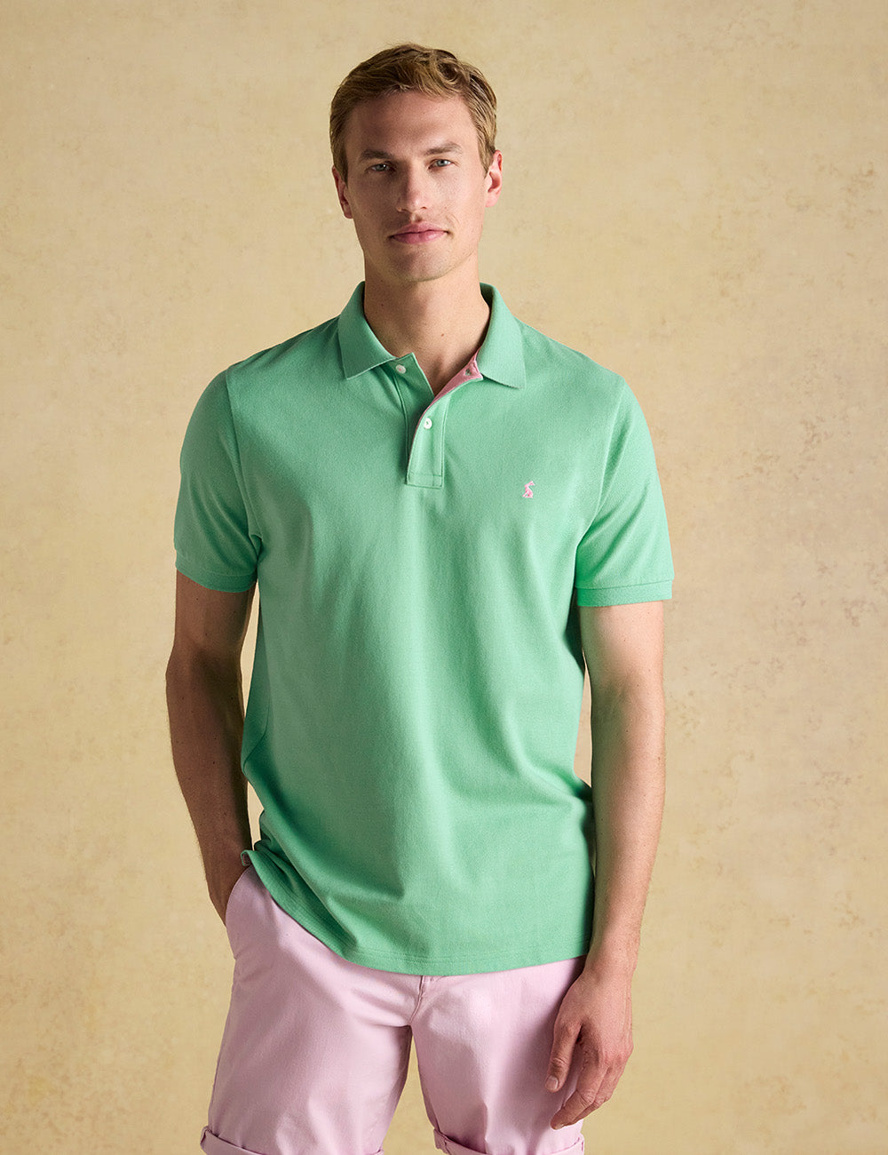 Joules Woody Polo Shirt - Light Green
