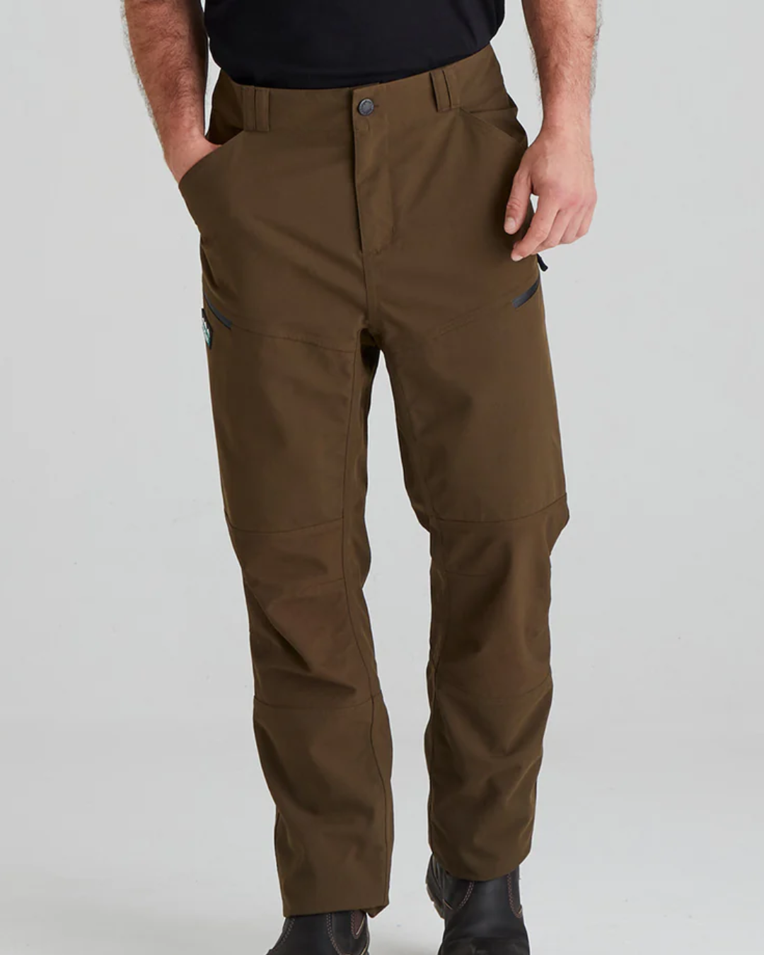 Ridgeline Mens Cambrian Trousers Bark
