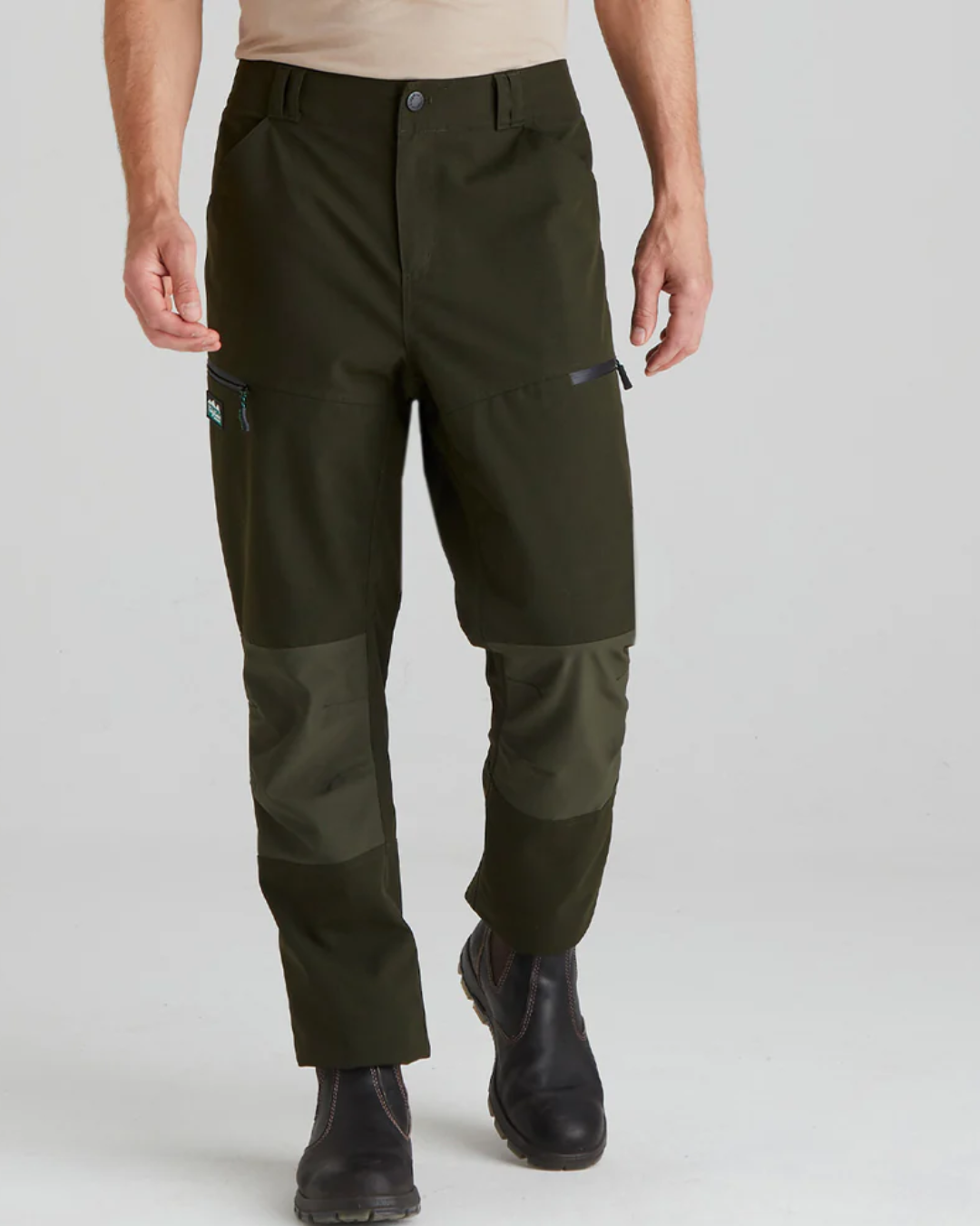 Ridgeline Mens Cambrian Trousers Deep Forest
