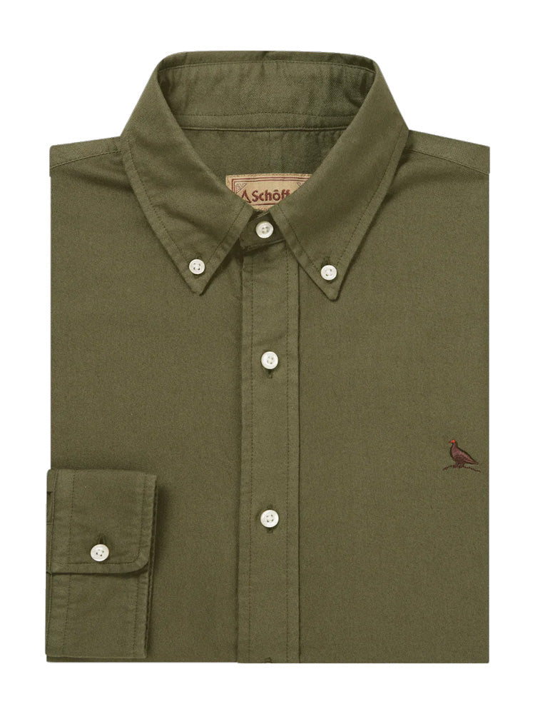 Schoffel Cavendish Oxford Shirt Woodland