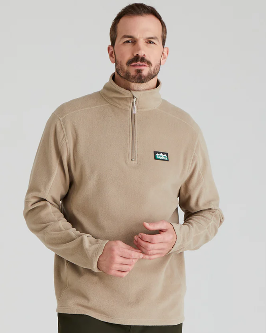 Ridgeline Mens Narvik Fleece Roasted Cashew