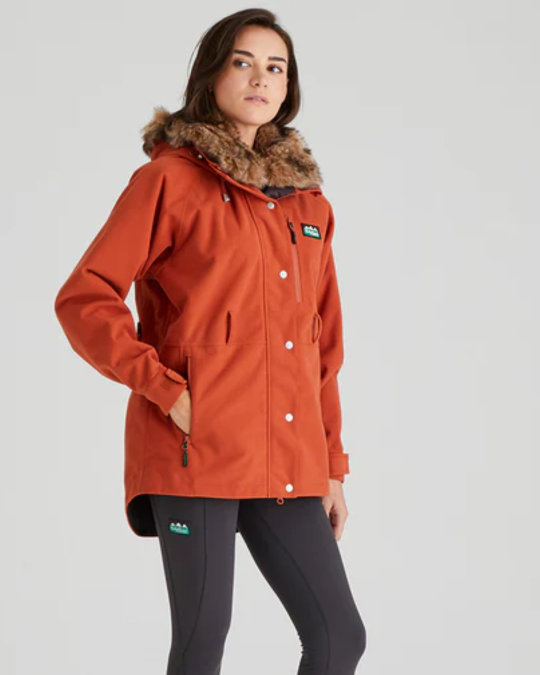 Ridgeline Womens Nordic Jacket Russet