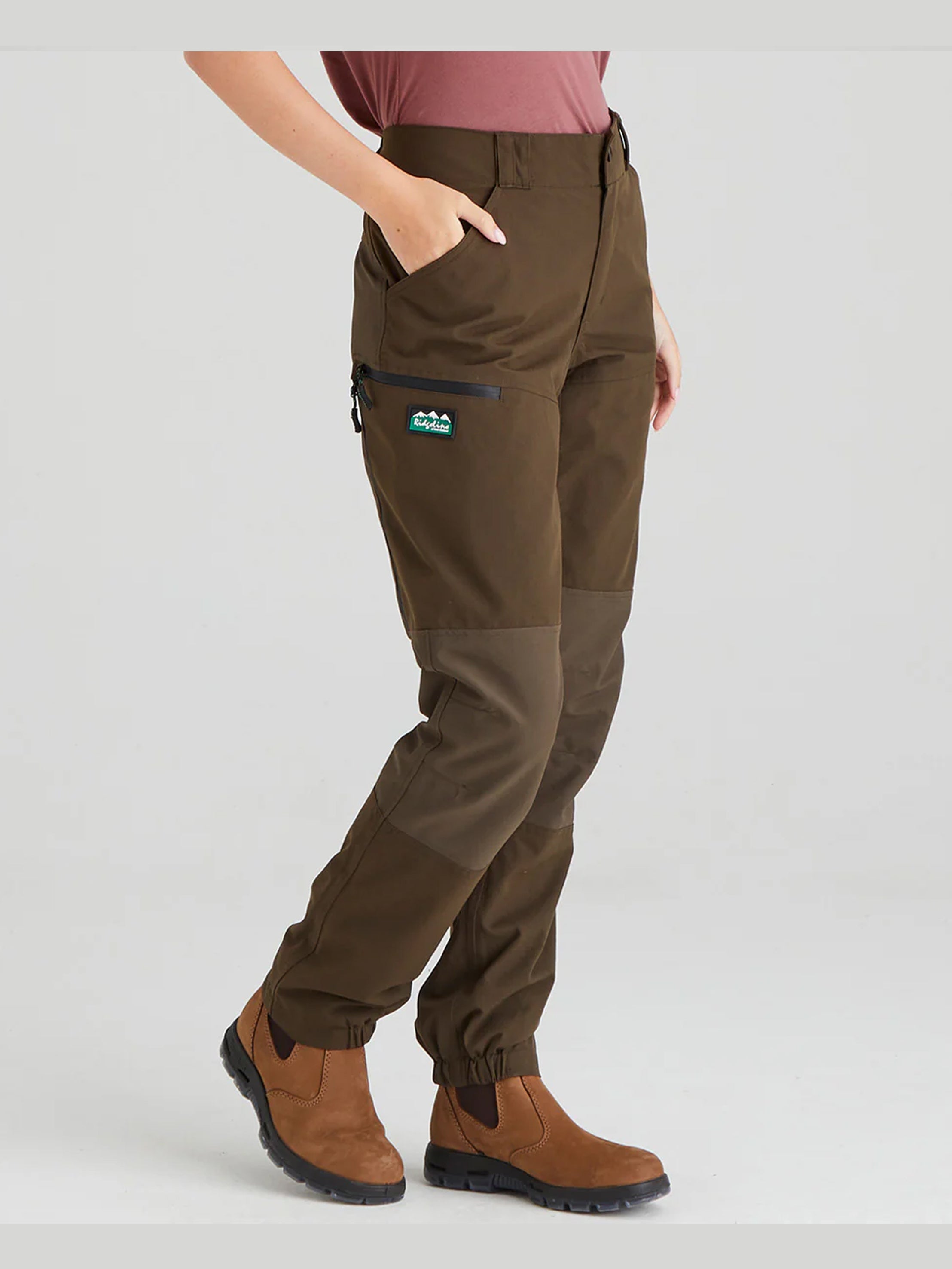 Ridgeline Womens Cambrian Trousers - Bark