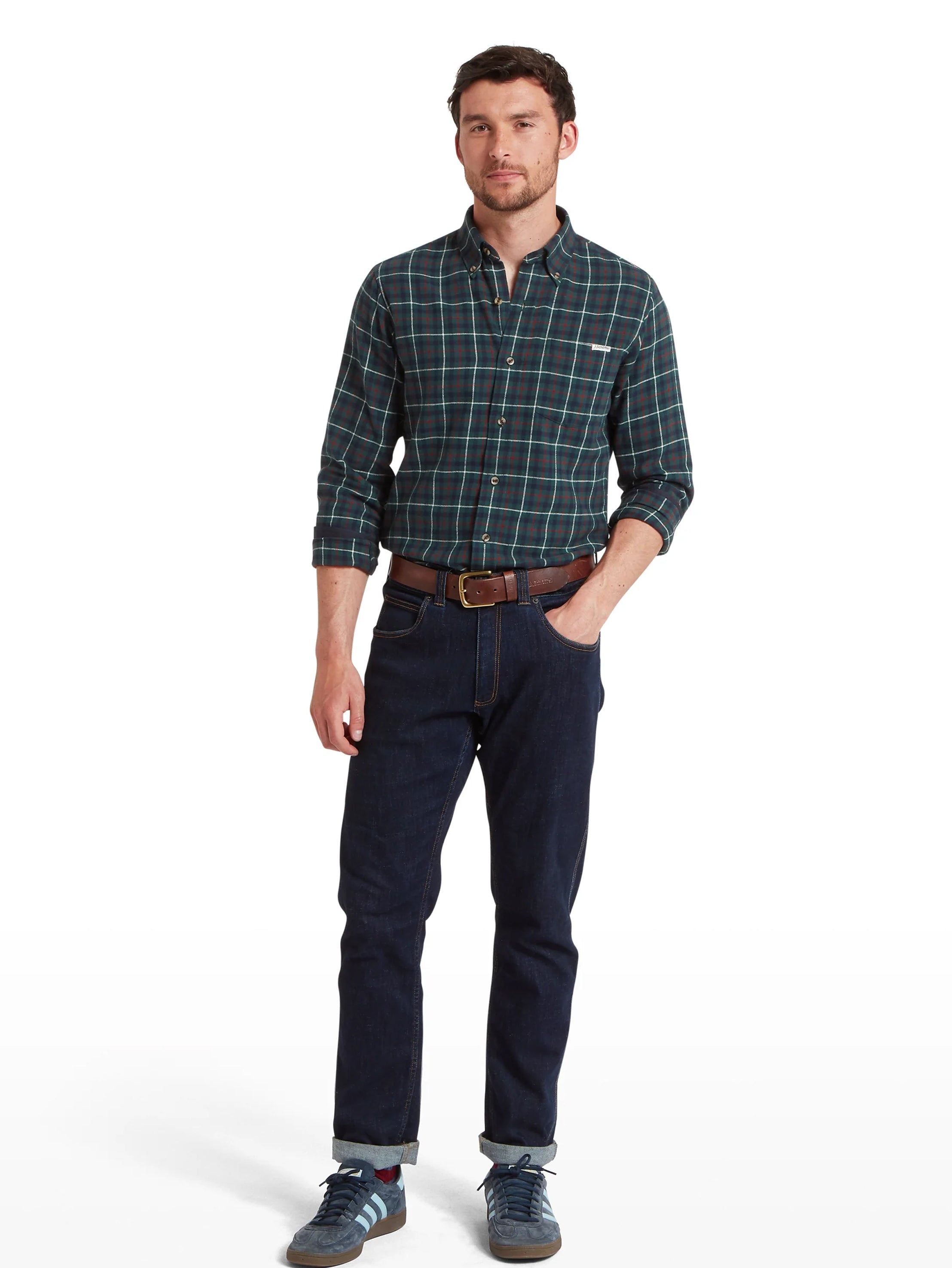 Schoffel Akenham Shirt Botanical Green