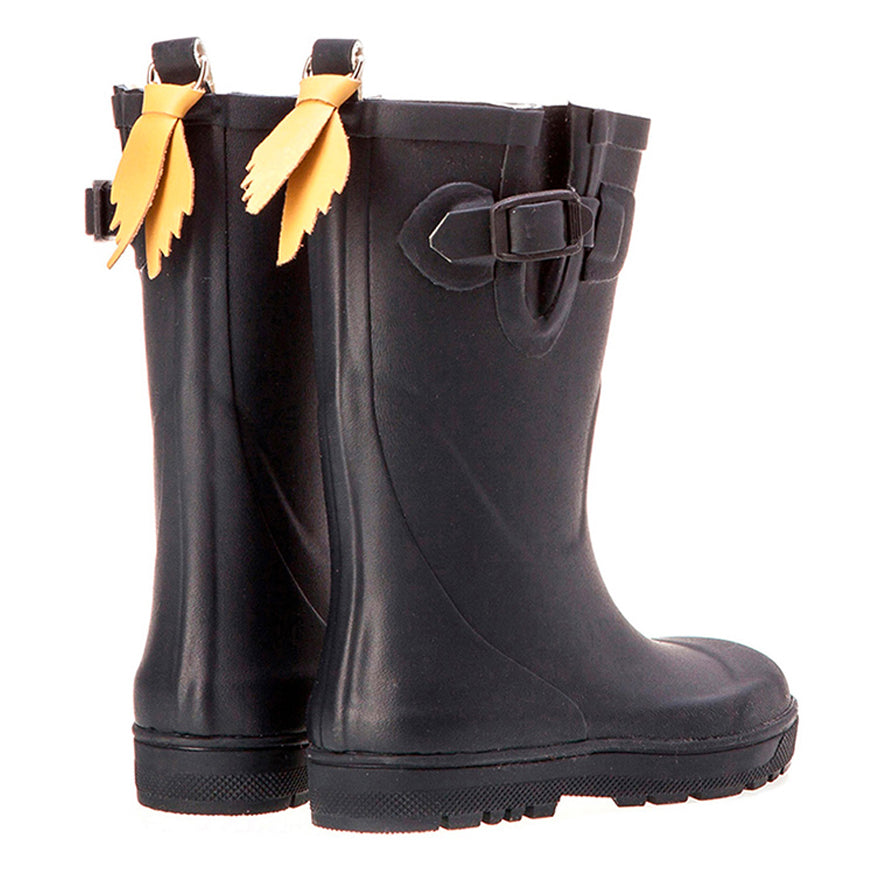 Aigle Woodypop II Childs Wellington Boots - Marine