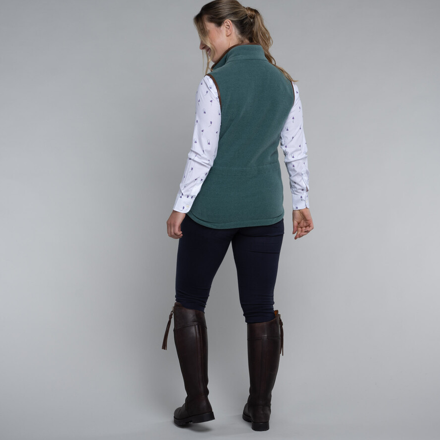 Schoffel Lyndon Fleece Gilet - Duck Egg