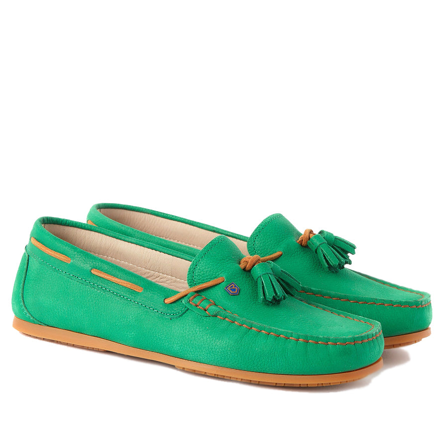 Dubarry Jamaica Loafer Deck Shoe - Kelly Green