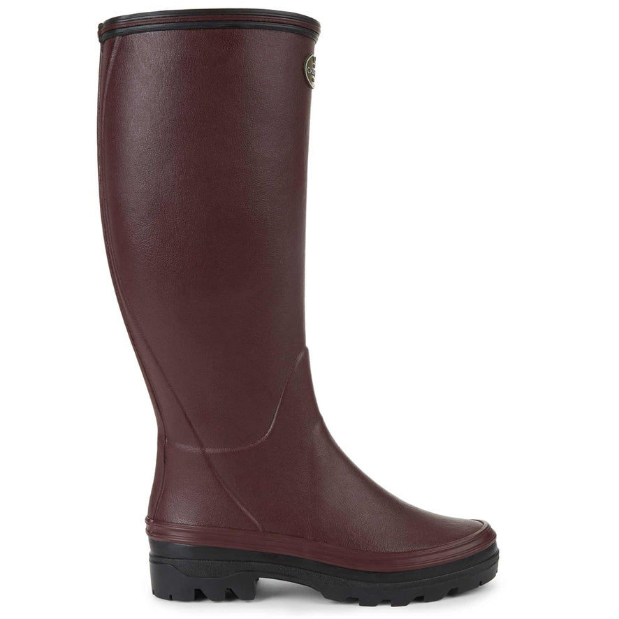 Le Chameau Ladies Giverny Wellies - Cherry