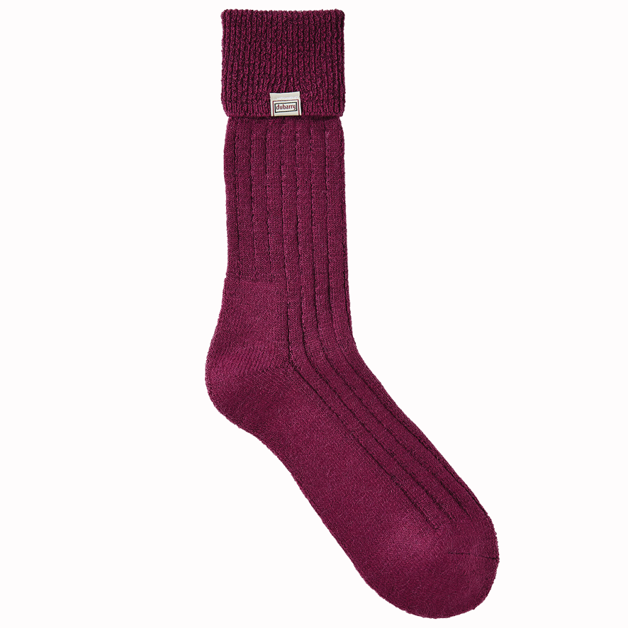 Dubarry Holycross Alpaca Socks - Currant