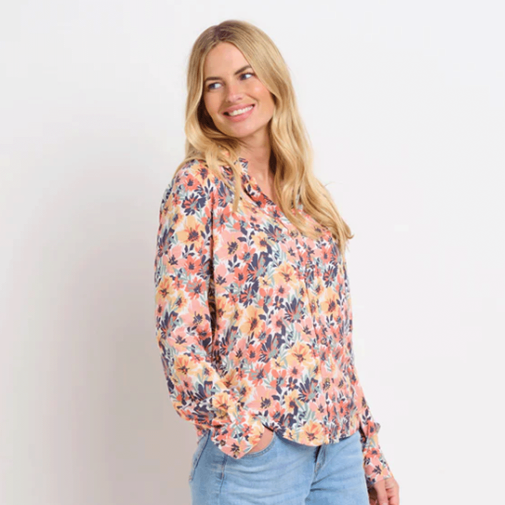 Brakeburn Summer Blooms Shirt - Multi