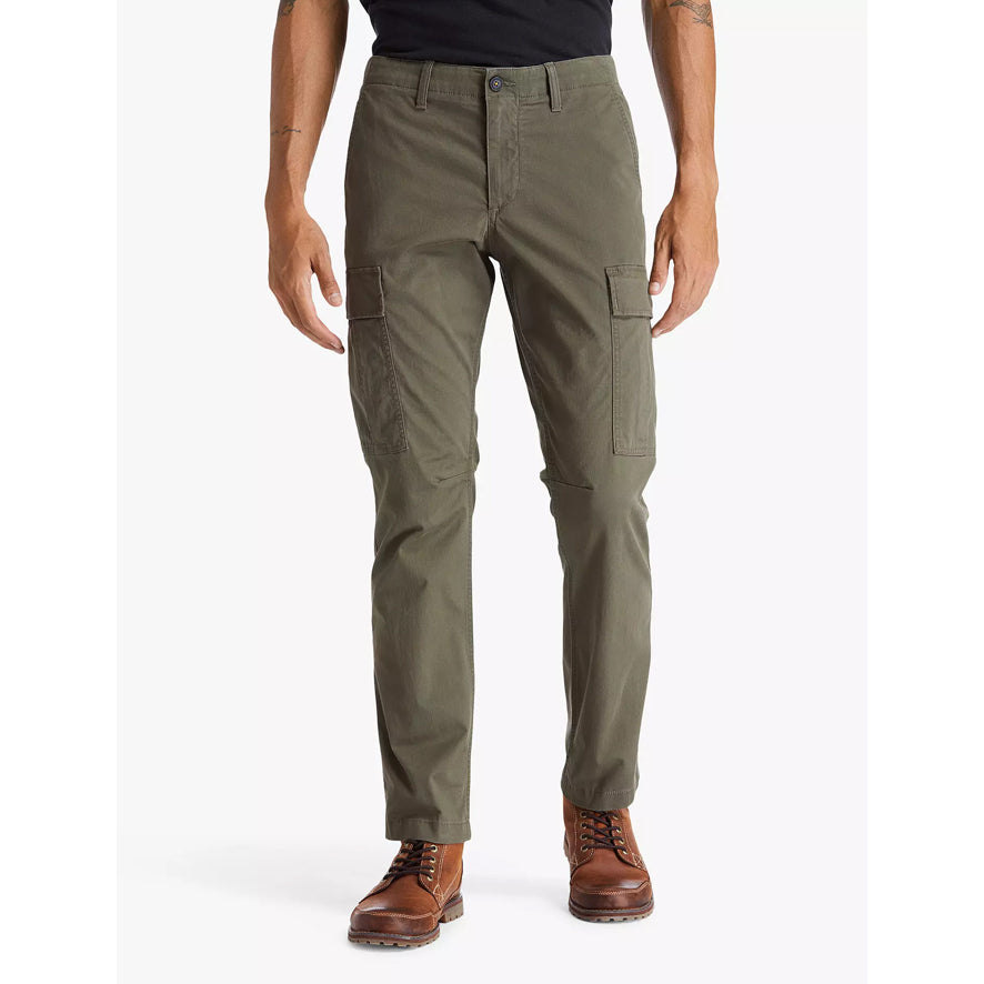 Timberland Twill Cargo Trousers - Grape Leaf