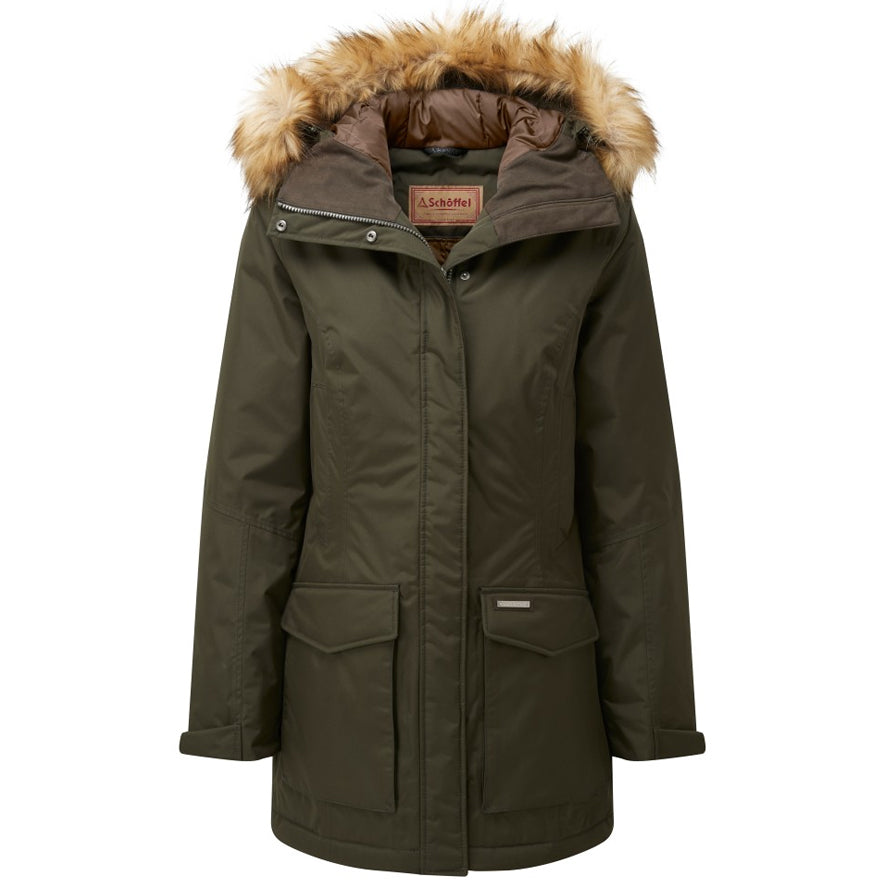 Schoffel Bedale Down Coat - Forest