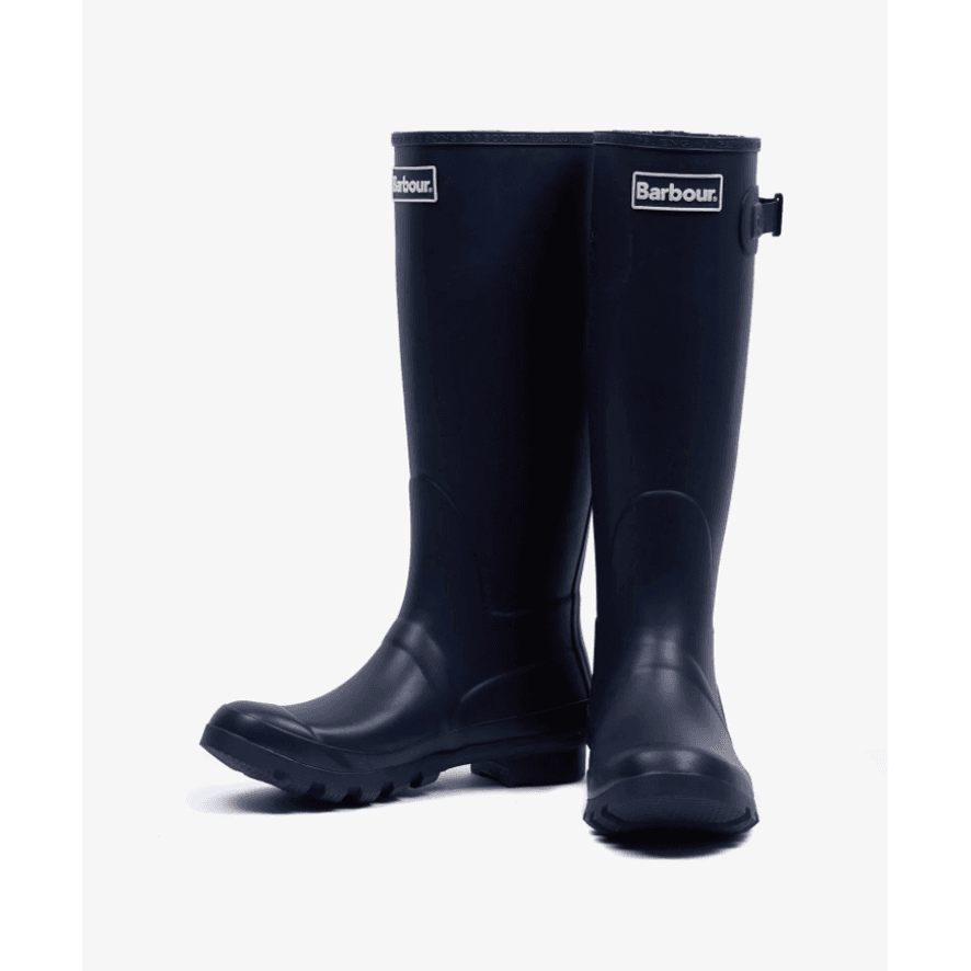 Barbour Womens Bede Wellington Boots - Navy