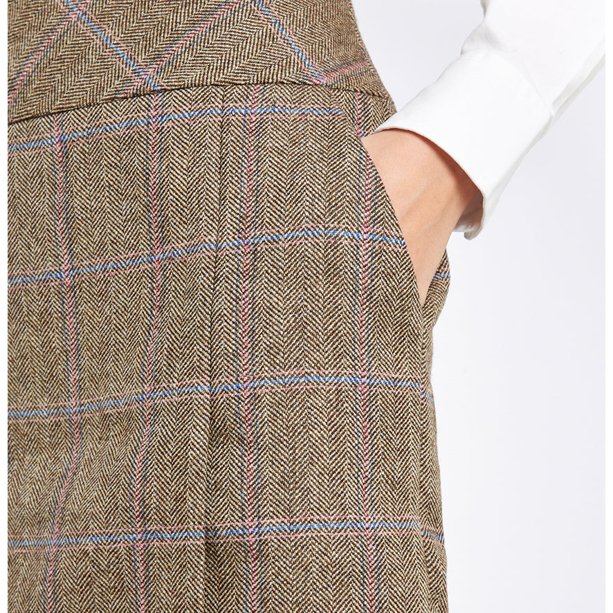 Dubarry Bellflower Tweed Skirt - Woodrose